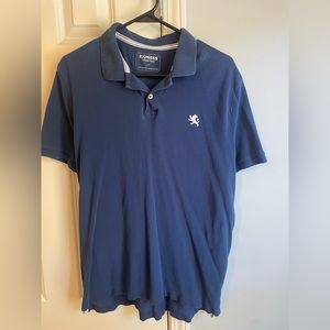 Express Blue Polo Shirt